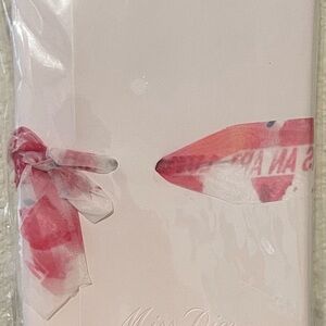Miss Dior Pink and Red Scarf Notebook
